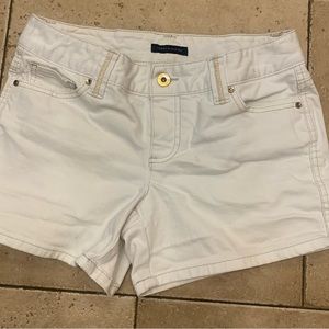 Tommy Hilfiger white denim shorts. Size 2.